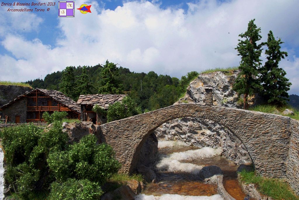 Ponte del Diavolo, Plastico Gardesio, Arcamodellismo Torino.JPG