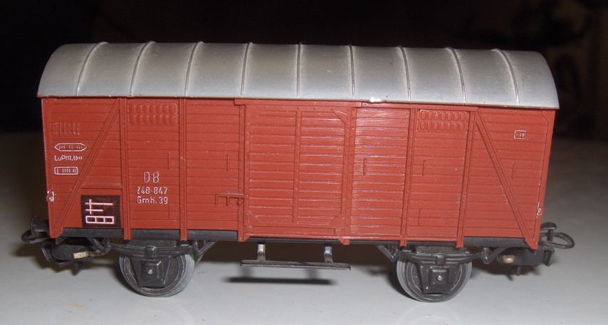 Carro merci serie Gmh delle DB - Märklin primi anni '70.JPG