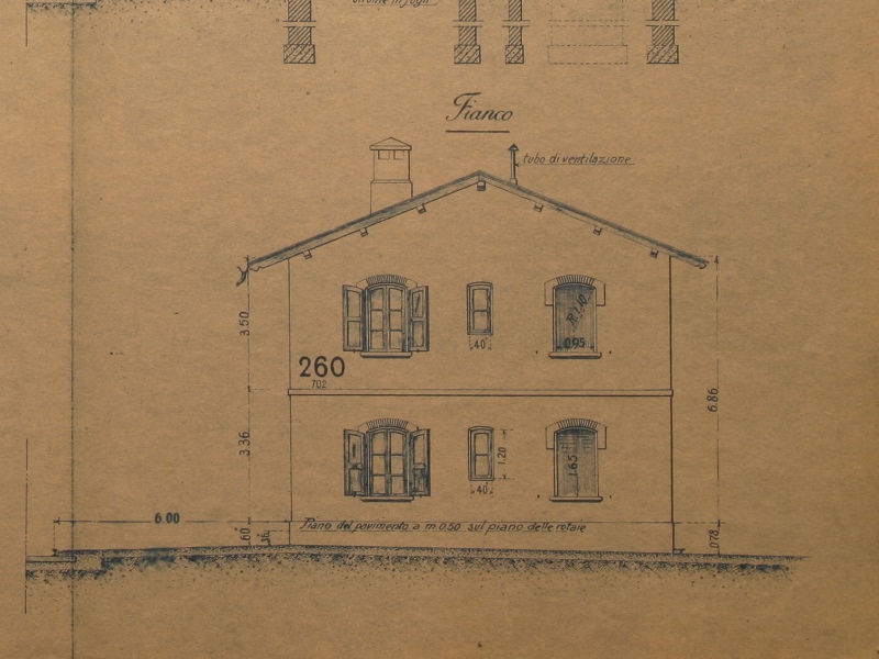 casa cantoniera doppia tipo a due piani di quattro ambienti per alloggio ad una scala 009.jpg